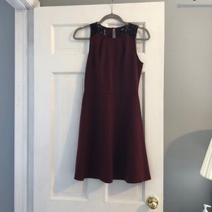 Maroon dress